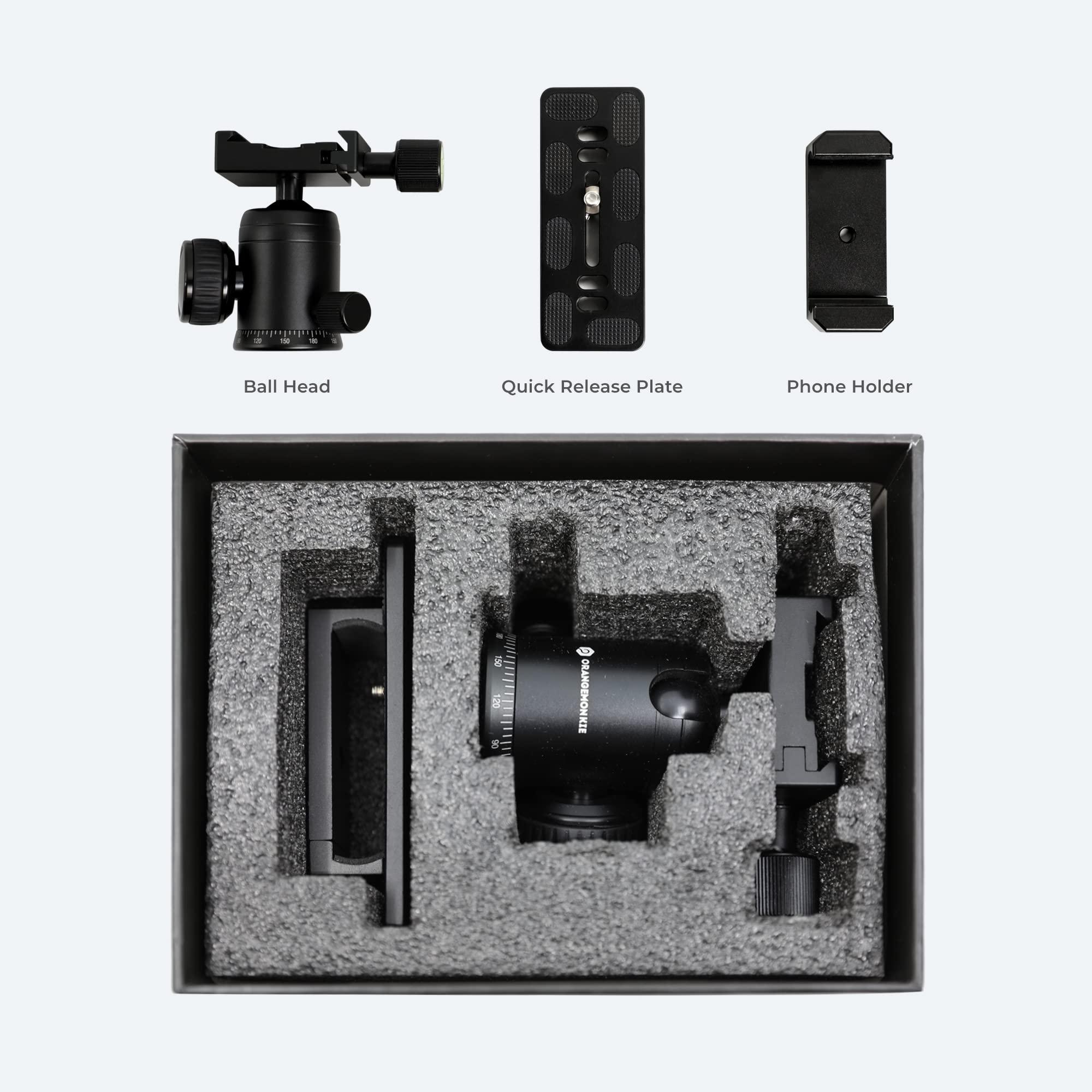 ORANGEMONKIE Foldio360 Smart Dome with Mount Kit (Smart Lightning Turntable with Built-in LED Light, Turntable and Phone Mount Kit | Auto Shooting 360 Degree Images and Video)