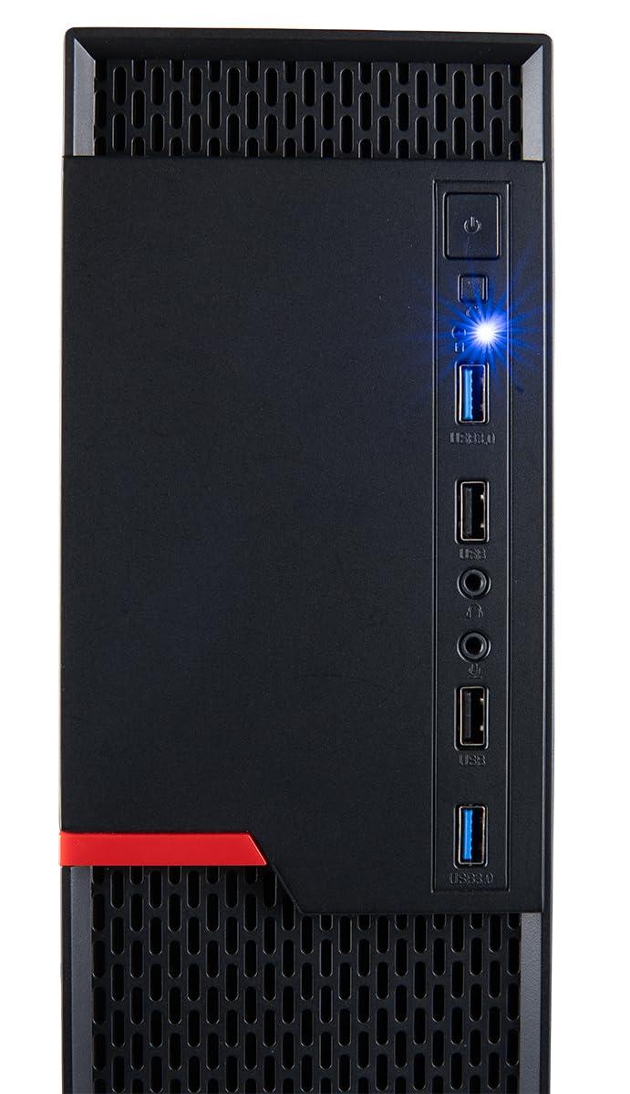 Empowered PC Envision S13 SFF PC (4.4-5.6GHz 12-Core Ryzen 9 9900X, 32GB DDR5 RAM, 2TB NVME Gen4 SSD, WiFi, Windows 11 Pro, 10 USB, HDMI + DVI, RJ45, KB + M, Business Desktop Computer w/Productivity Accessories