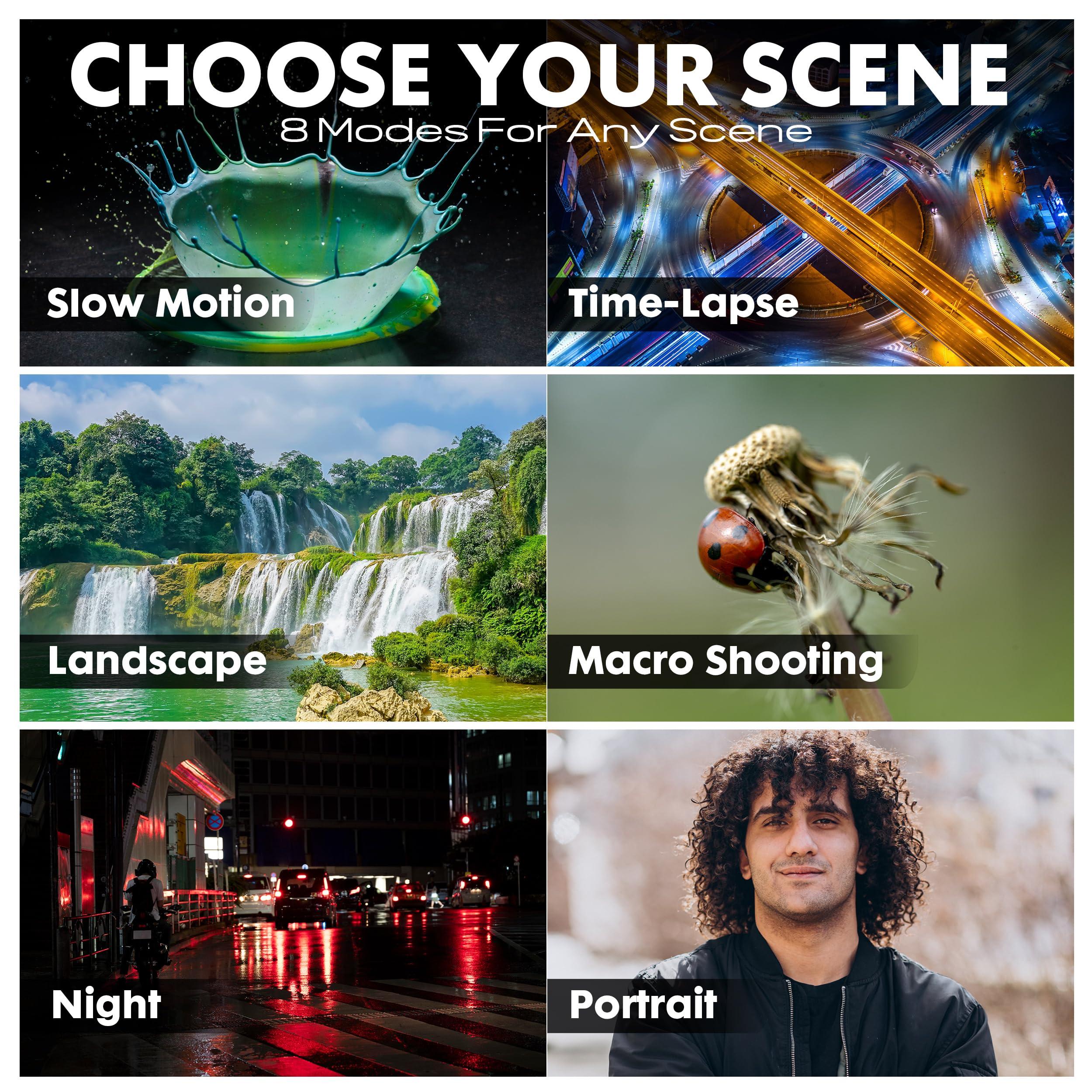 Minolta Minolta 64MP Digital Camera 4K Ultra HD Video at 60FPS, 16x Digital Zoom, WiFi, CMOS Sensor, 3-inch LCD Display, Auto Exposure - Includes 32GB Memory Card, Rechargeable Battery (Purple)