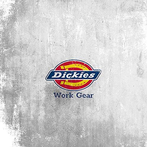 Cherokee Dickies 2-Pocket Canvas Work Waist Apron, Suitable for Woodworkers, Artists, and other Craftspeople, Tan/Grey