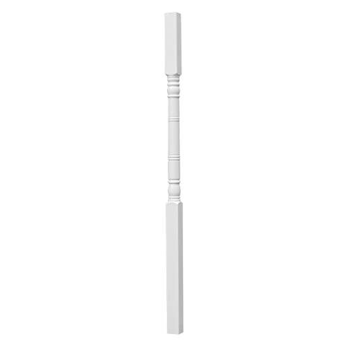 Fypon Fypon Premium Colonial Quickpost Kit | 8' 8" Height by 5 1/4" Width & Depth | White with 5,000 lbs Load Bearing Capacity | 40500688CL