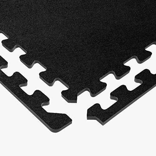 We Sell Mats We Sell Mats 3/8 Inch Thick Interlocking Foam Carpet Tiles Durable Carpet Squares Anti Fatigue Support for Home Office or Classroom Use, 24 in x 24 in