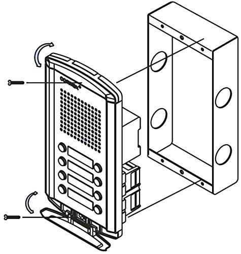 ComMax Commax 16-Apartment Building Audio Intercom Set