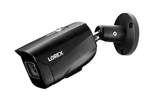 Lorex Lorex 4K (8MP) Smart IP Bullet Security Camera with Listen-in Audio and Real-Time 30FPS Recording - Black