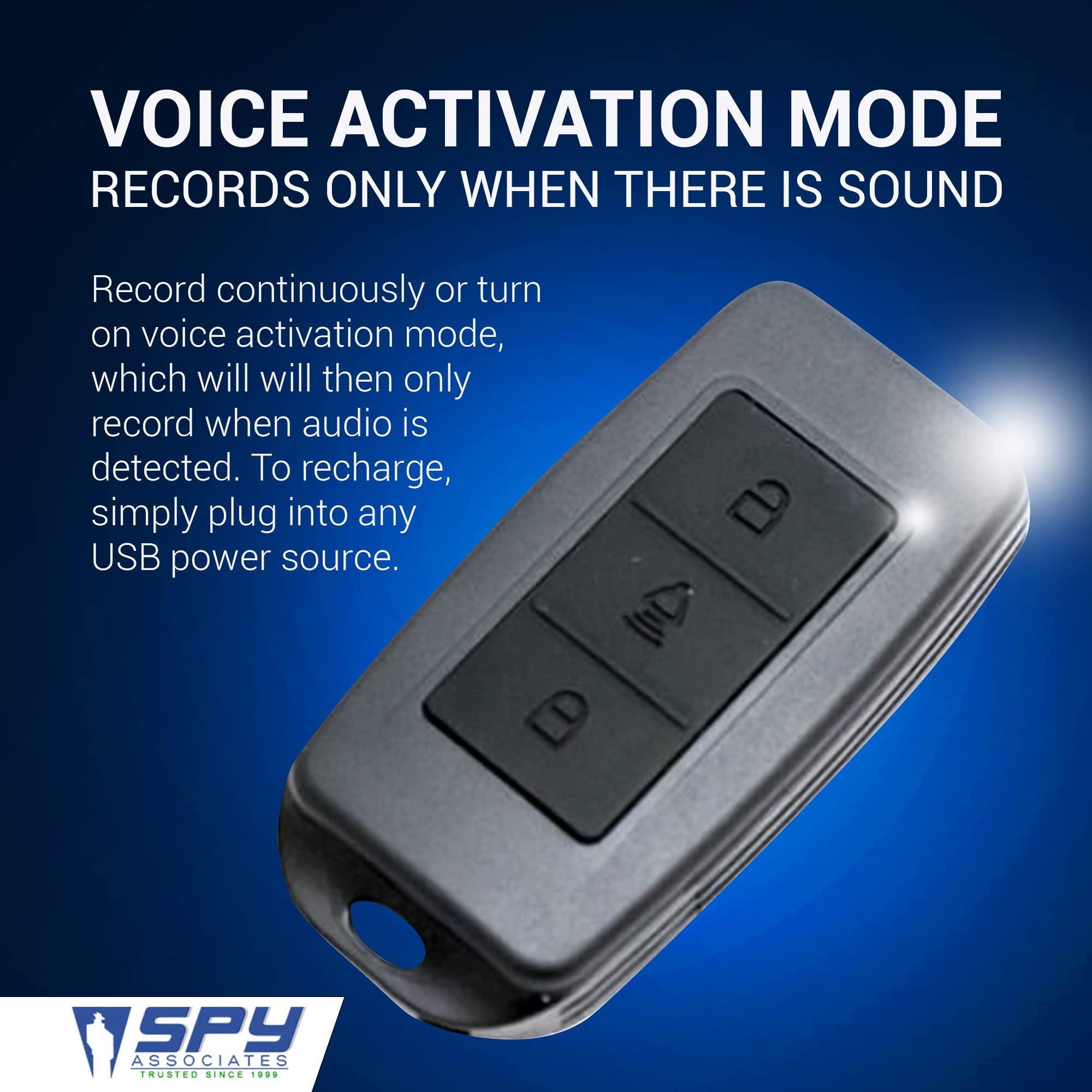 KJB DR100 LawMate AR-100 Key Fob Style Voice Recorder