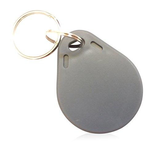 INTELLid 10 Thin 26 Bit Proximity Key Fobs Weigand Prox Keyfobs Compatable with ISOProx 1386 1326 H10301 Format Readers. Works with The vast Majority of Access Control Systems