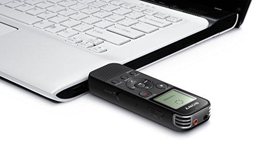 Sony Sony ICD-PX470 Stereo Digital Voice Recorder with Built-in USB Voice Recorder, Black