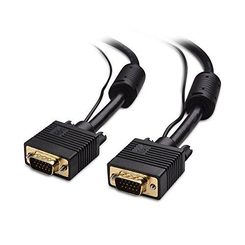 Cable Matters Cable Matters VGA Cable with Audio (SVGA Monitor Cable with 3.5mm Stereo Audio) 25 Feet