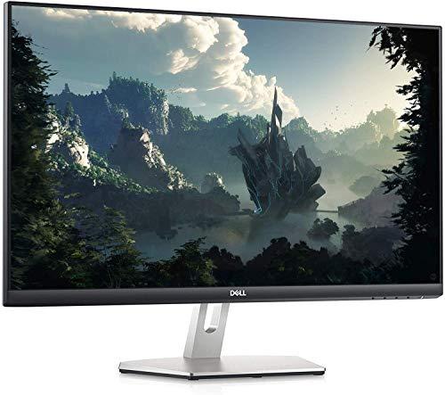 Dell Dell Newest 27-inch QHD 1440p (2560 x 1440) IPS Ultra-Thin Bezel Monitor, 75Hz Refresh Rate, ADM FreeSync, HDMI, DisplayPorts, Built in Speakers, VESA Certified, Sliver