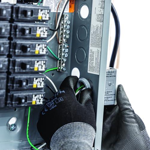 Gardner Bender SpikeStopper Whole Home Type 1/Type 2 SPD Surge Protection Device to Protect Appliances from Power Surges with 75 kA Total Protection; Universal 4-Wire Installation; Compliant to NEC 2023