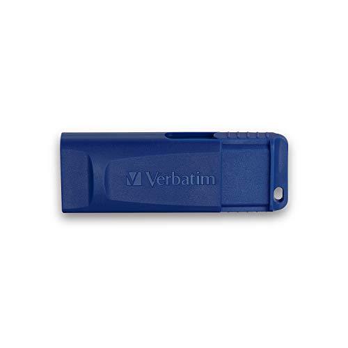 Verbatim Verbatim 8GB USB 2.0 Flash Drive - Cap-LESS & Universally Compatible - Blue - 97088