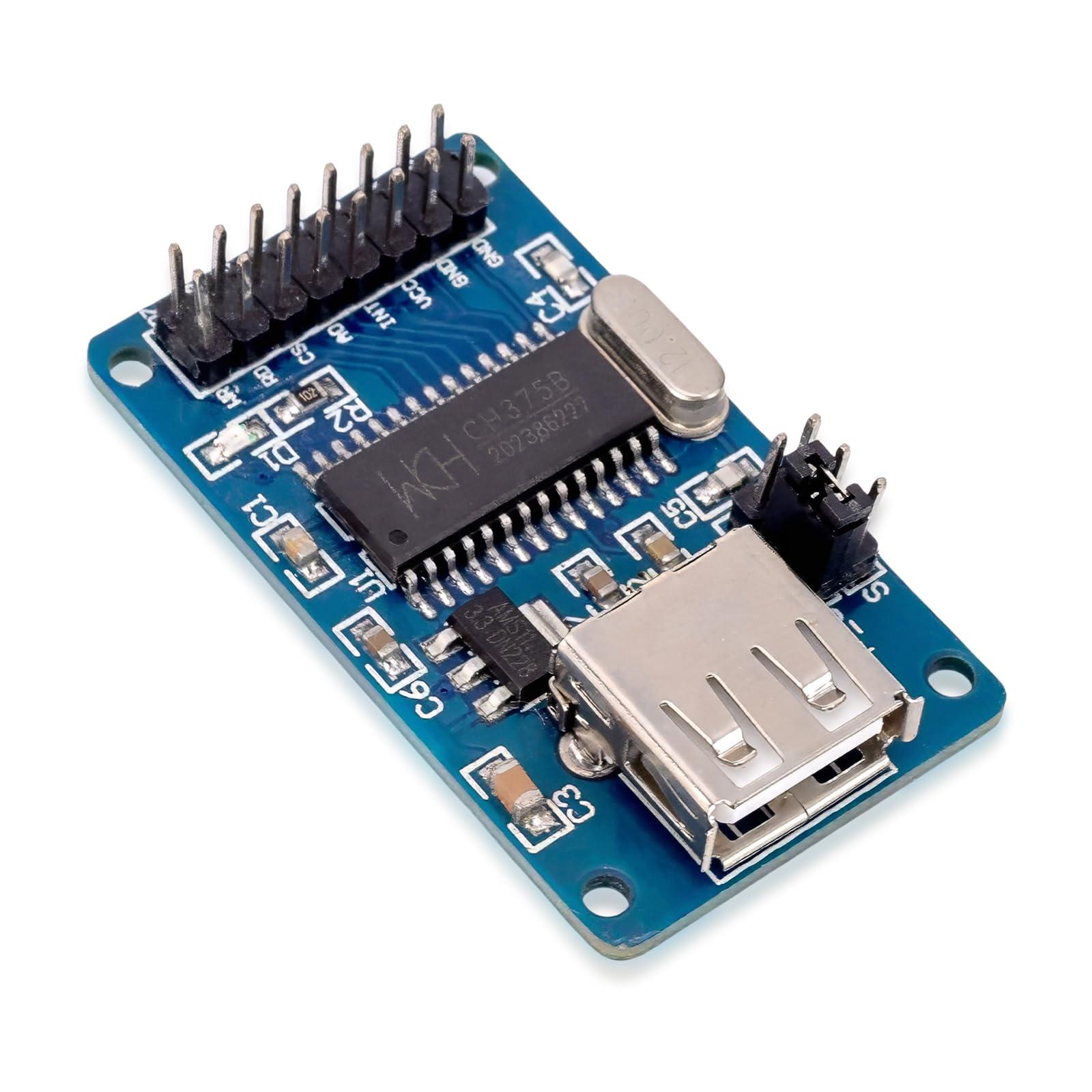 JIUWU CH375B U-Disk Read Write Module SPI Interface USB Stick for Arduino AVR CP09003 Reading and Writing Module