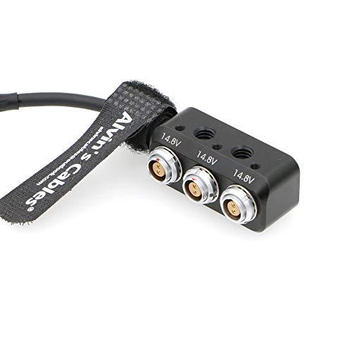 Alvin's Cables Alvin's Cables 1 to 3 Mini Power Splitter Box Cable 2 Pin Male to 3 2 Pin Female Box for ARRI RED Cameras Teradek