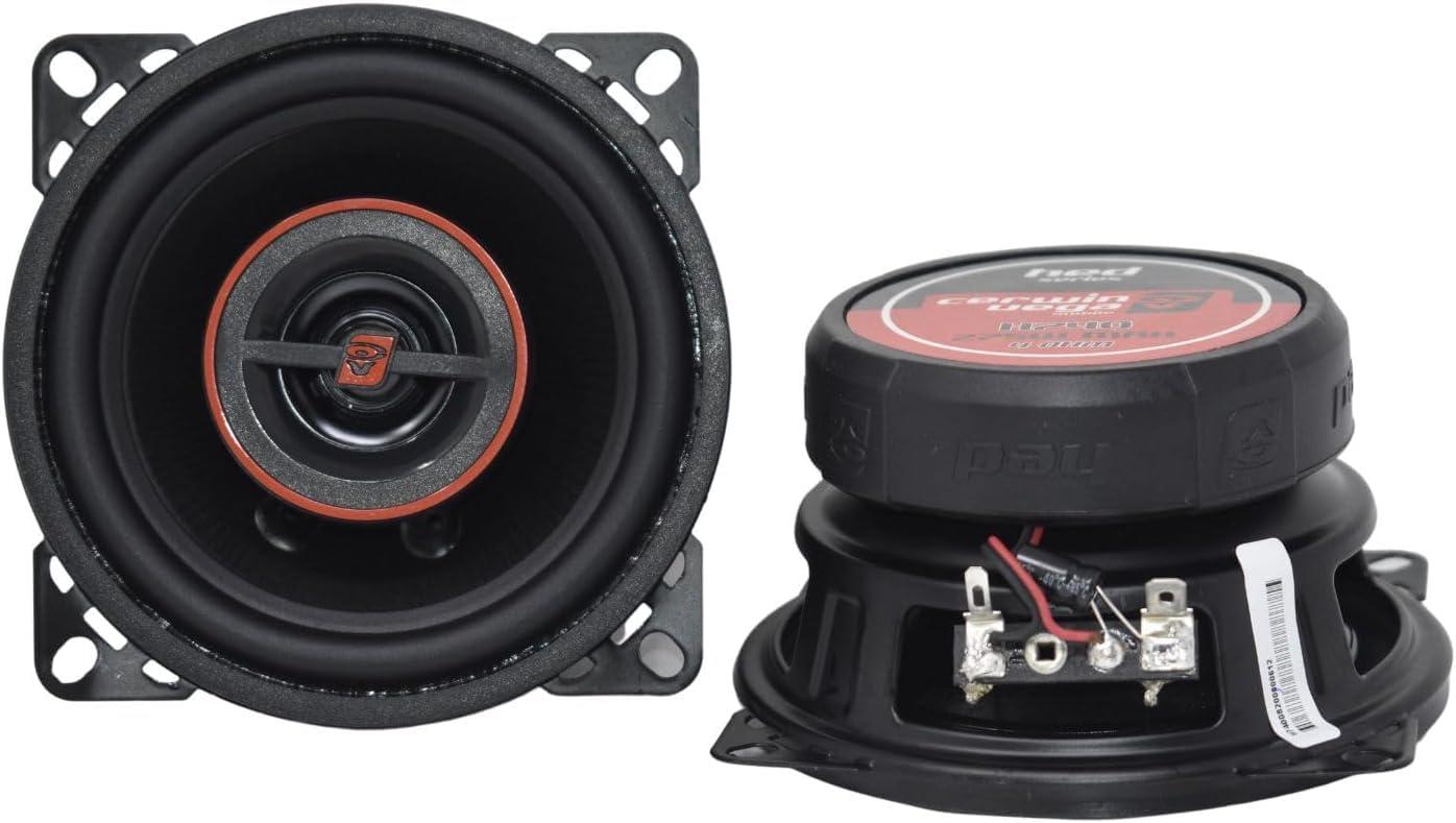 Cerwin-Vega CERWIN-Vega Mobile H740 HED(R) Series 2-Way Coaxial Speakers (4\", 275 Watts max), Black