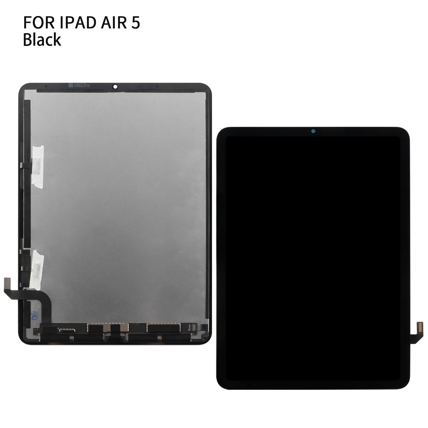 A-MIND for iPad Air 5 LCD Screen Replacement for iPad Air 5 5th Generation 2022 Display 10.9" A2589 A2591 A2588 Original LCD Glass Touch Screen Digitizer Assembly Repair Kit Black