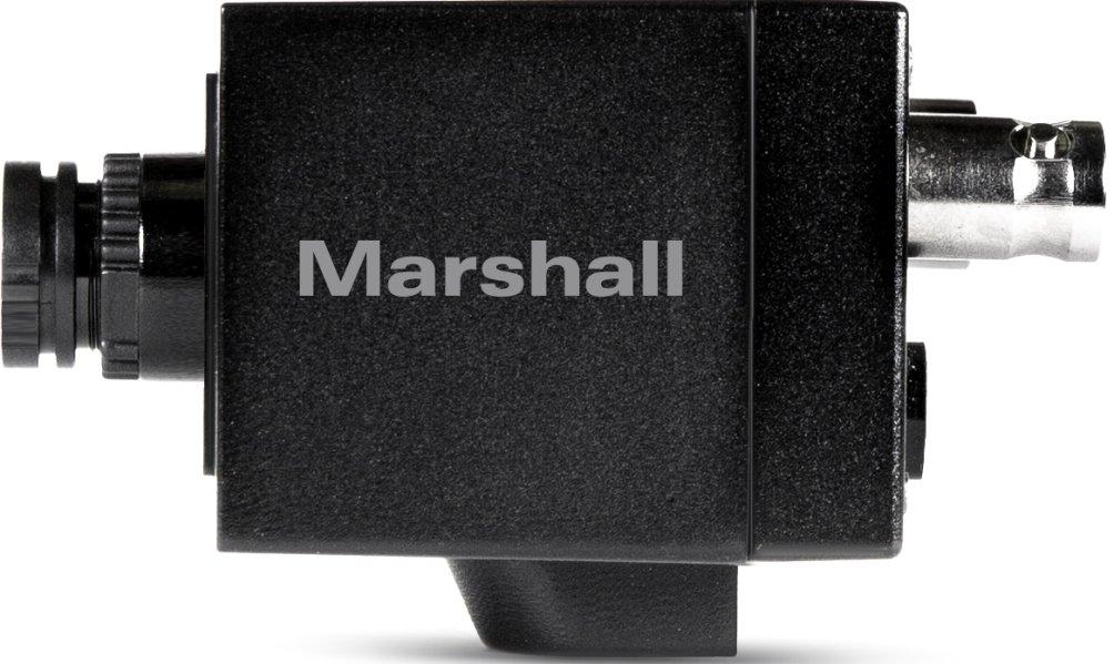 Marshall Marshall CV505-M Full-HD 3G/HD-SDI 2.5MP Mini-Broadcast POV Camera (50/60/25/30 fps) with 3.7mm 2MP Lens, 2.5 Megapixel 1/3-inch CMOS Sensor, Horizontal Resolution 1000TVL
