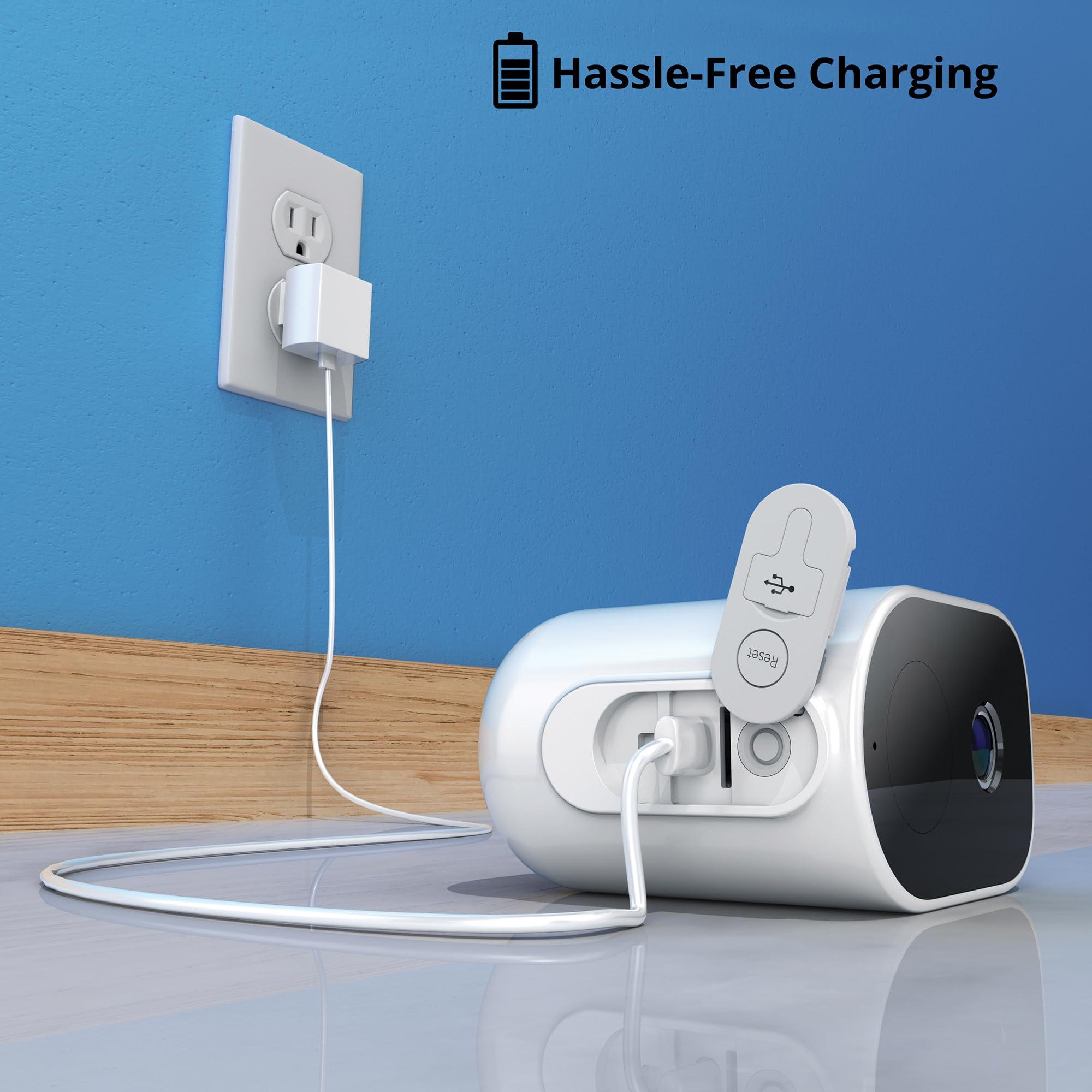 Night Owl Night Owl Wire Free 2K HD Indoor/Outdoor Deterrence Camera with 2-Way Audio