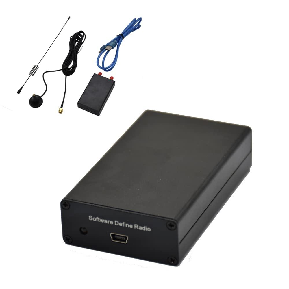 DAGIJIRD DAGIJIRD 100KHz-1.7GHz UV HF RTL SDR Software Defined Radio USB Tuner Receiver Radio Scanner with USB Cable