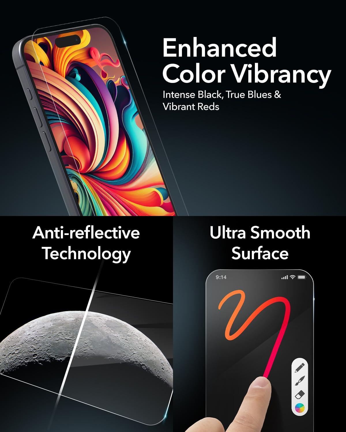 ZAGG ZAGG Glass XTR3 iPad Pro 13" (M4) Screen Protector - Advanced Hexiom Impact Technology, Recycled Glass, Blue Light Filter, Anti-Reflective, Easy Install, Protect Your Eyes & Screen