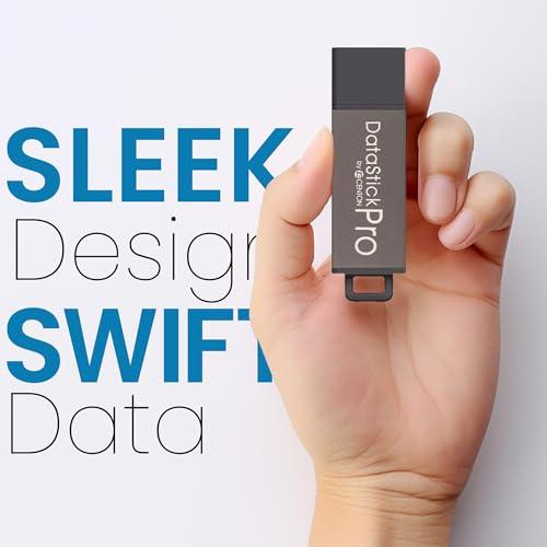 Centon Centon Electronics DataStick Pro USB 2.0 Flash Drive, 2 GB, 50 USB Flash Drives, 50 Bulk Pack, Grey