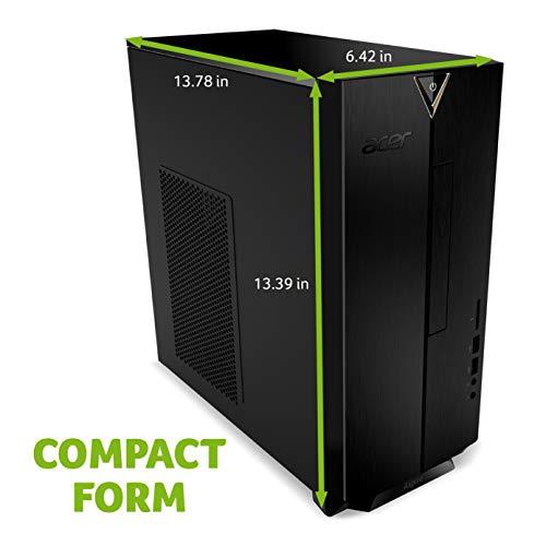acer Acer Aspire TC-390-UA91 Desktop, AMD Ryzen 3 3200G Quad-Core Processor, AMD Radeon Vega 8 Graphics, 8GB DDR4, 512GB NVMe M.2 SSD, 8X DVD, Wi-Fi 5, Windows 10 Home