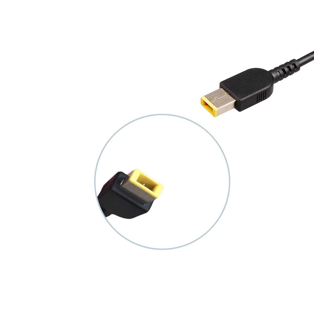 HLTEK Laptop Charger 20V 6.75A 135W Slim AC Adapter for Lenovo Ideapad Z710 Ideapad Y50-70 Thinkpad t440p t450p t460p t530 t540 t540p t560 w510 ADL135NDC3A Power Supply 36200605 45N0361 45N0501