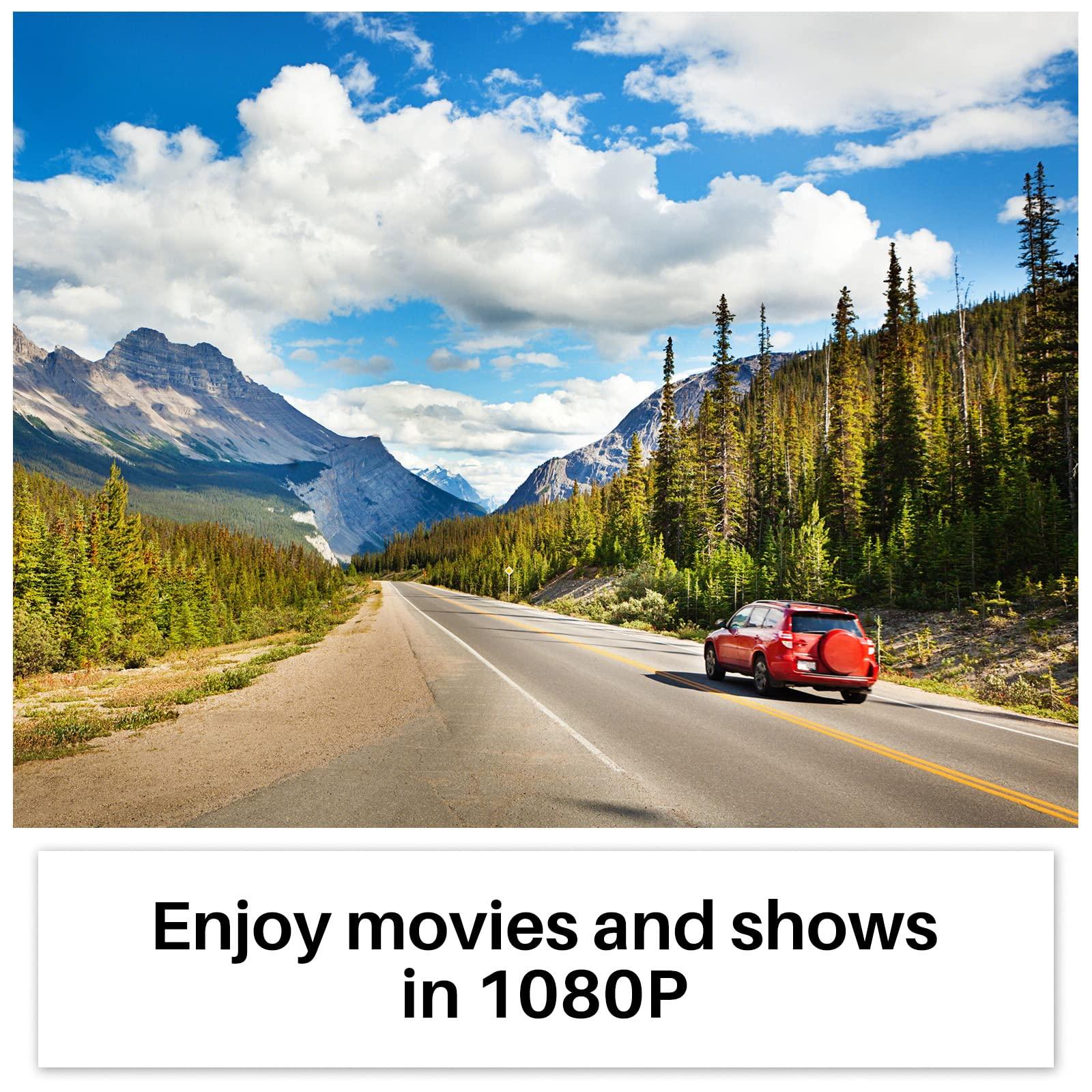 SYLVOX SYLVOX RV TV, 27-Inch 12 Volt Television, Smart Google TV, Full HD 1080P, DVD Built-in, 178 Wide Viewing, HDMI & USB Ports, AC/DC, Wide Voltage Protection, Trailer Seies