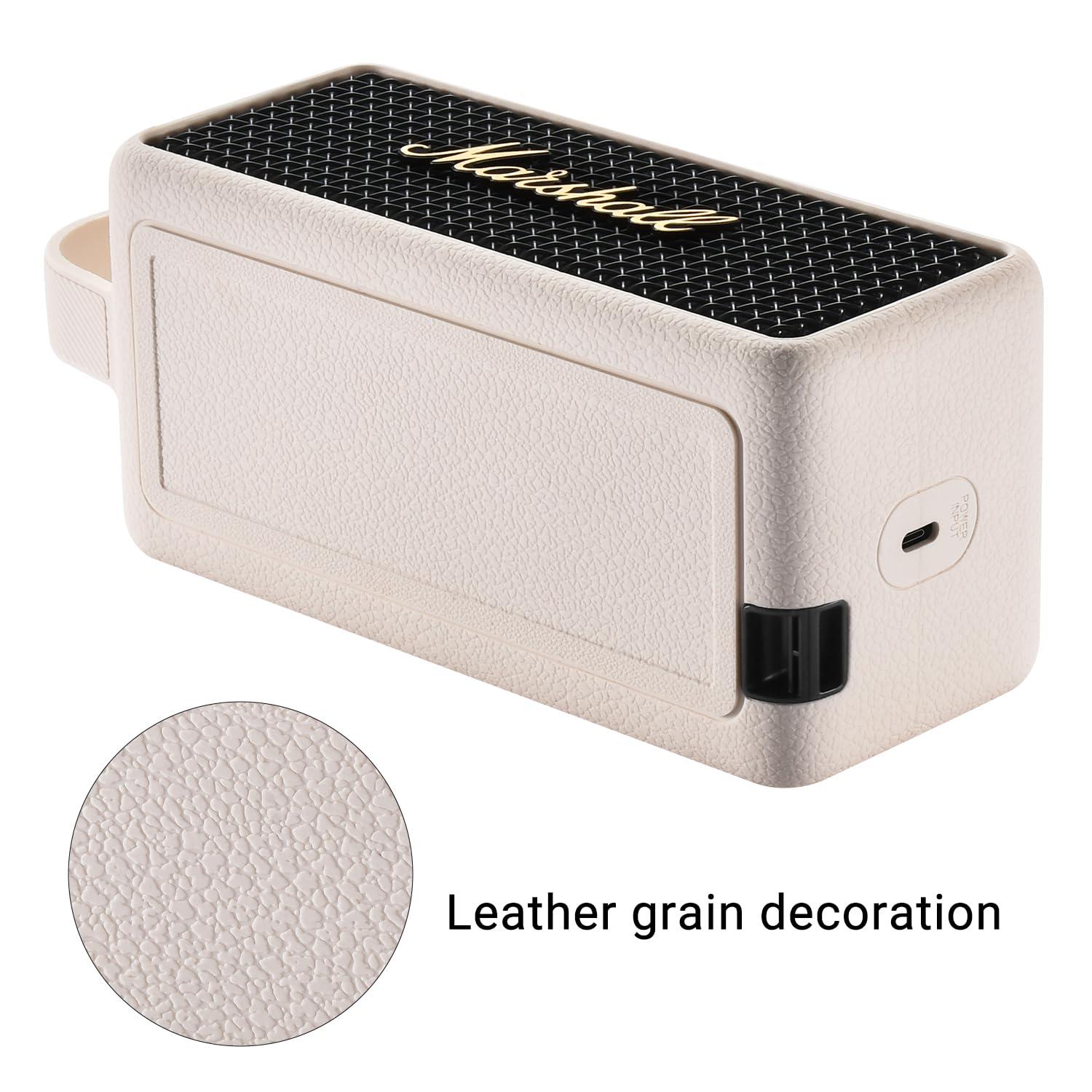 Honlyn Honlyn Silicone Cover Case for Marshall Emberton III Bluetooth Speaker, for Marshall Emberton iii Protective Skin Cover Travel Carrying Case Replacement Speaker Cover