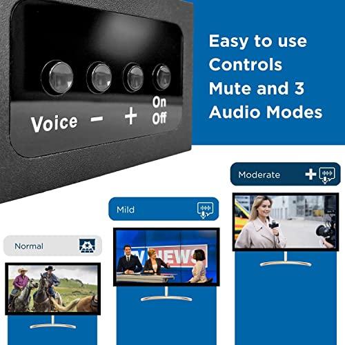 TV · EARS TV EARS Sound Bar for TV - Voice Clarifying, Long Range Wireless Television Speakers - 17\" SoundBar for Enhanced Dialogue on Hearing Impaired Viewers - Compatible with Any Television