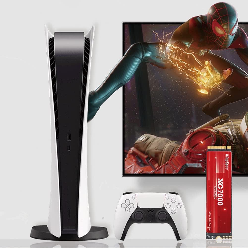 KingSpec KingSpec XG7000 2TB NVMe SSD M.2 PCIe Gen4 M.2 2280 Internal Solid State Drives Up to 7400MB/s Suitable for Desktop, Gaming Laptop, Enthusiasts, IT Profession