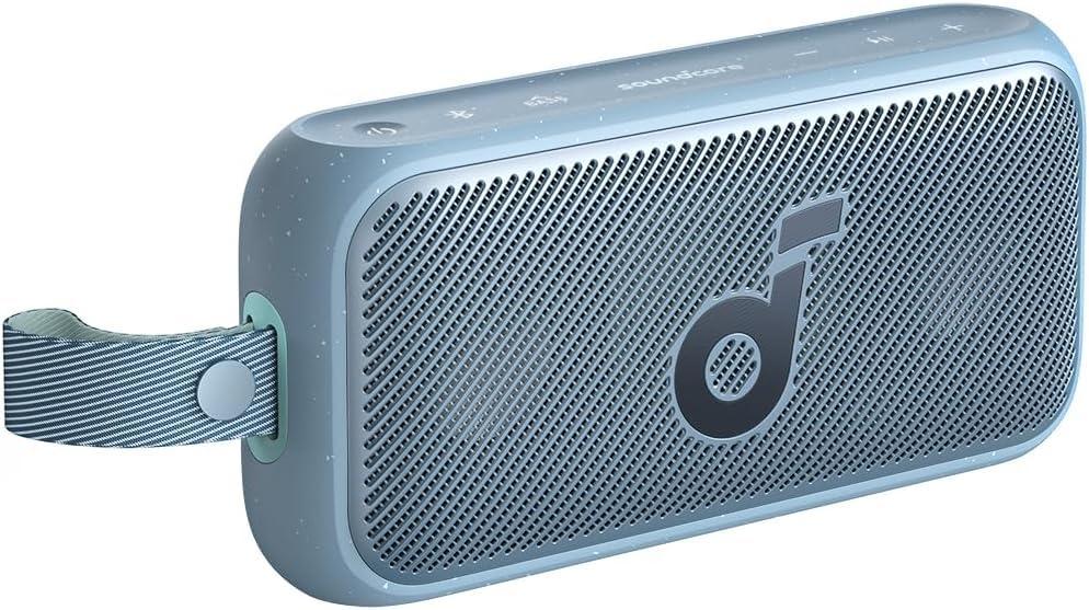 Soundcore Soundcore Motion 300 by Anker, Bluetooth Speaker, Wireless Hi-Res Portable Speaker, IPX7 Waterproof, BassUp, Bluetooth 5.3, 30W Stereo Sound, 13H Playtime for Home, Shower, Outdoor, and Travel - Blue