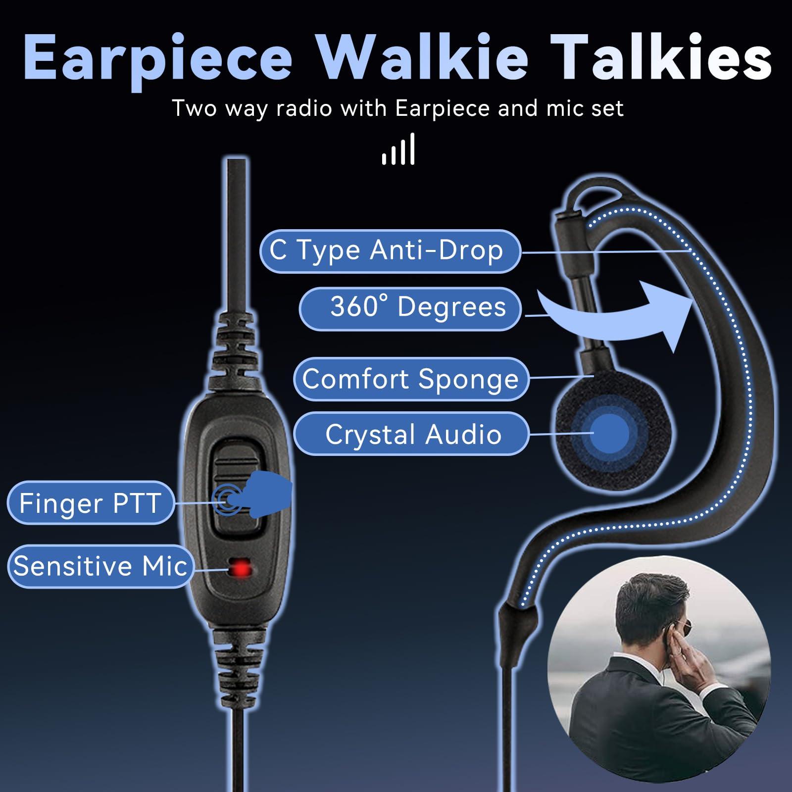 Retevis Retevis RT68 Walkie Talkies(20 Pack) Bundle with 10-Way Charger(1 Pack),2 Way Radios Long Range,Heavy Duty Walkie Talkies for Adults,Rechargeable with USB Charger Base
