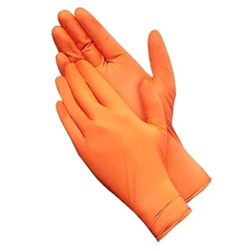 Agilux American Safety Glove Latex Disposable Low Protein Natural Rubber Non-Allergy 7 MIL 2 Boxes of 100 each (Medium, 200, Count)