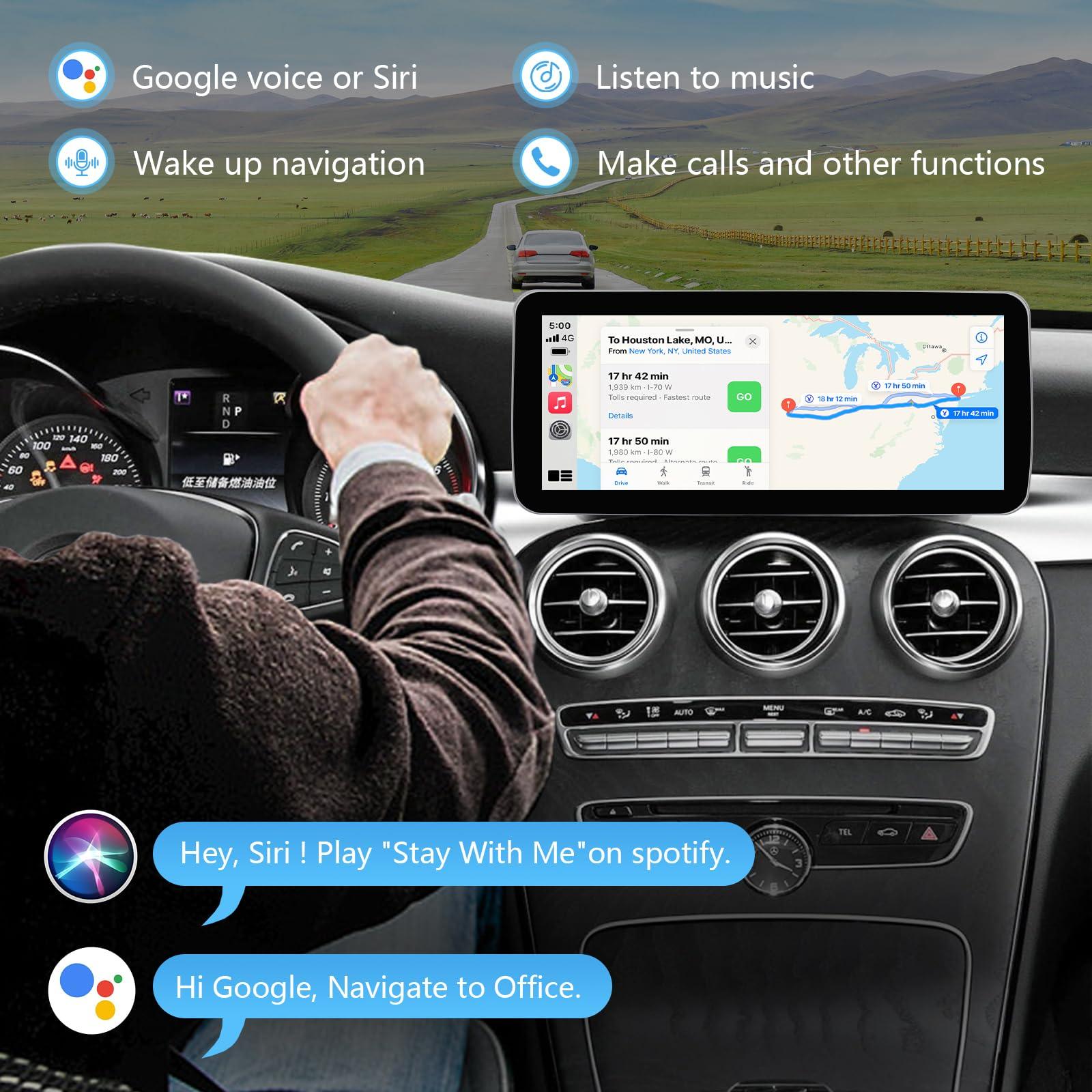 Road Top Road Top Android 13 Car Radio Touchscreen 12.3" Car Stereo for Mercedes Benz C GLC GLA CLA Class W205 X156 C117 2015-2018 Year NTG5.0, Support Wireless Carplay, Android Auto, Camera, Mirrorlink