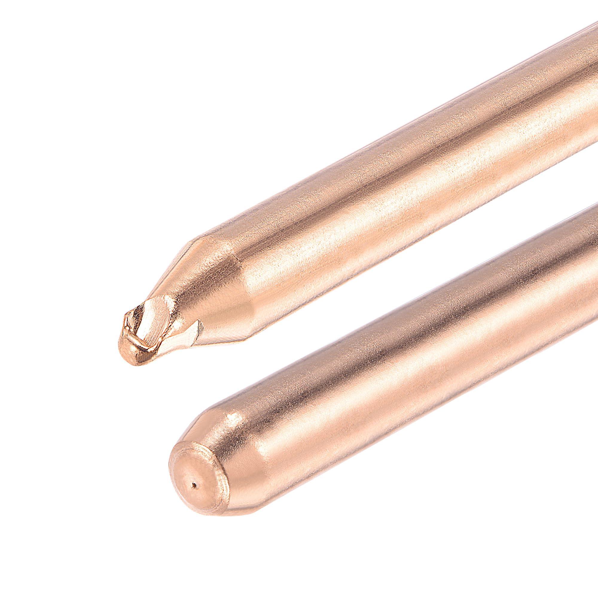 uxcell uxcell Copper Round Heat Pipe for Cooling Laptop CPU GPU Heatsink 8mm x 250mm