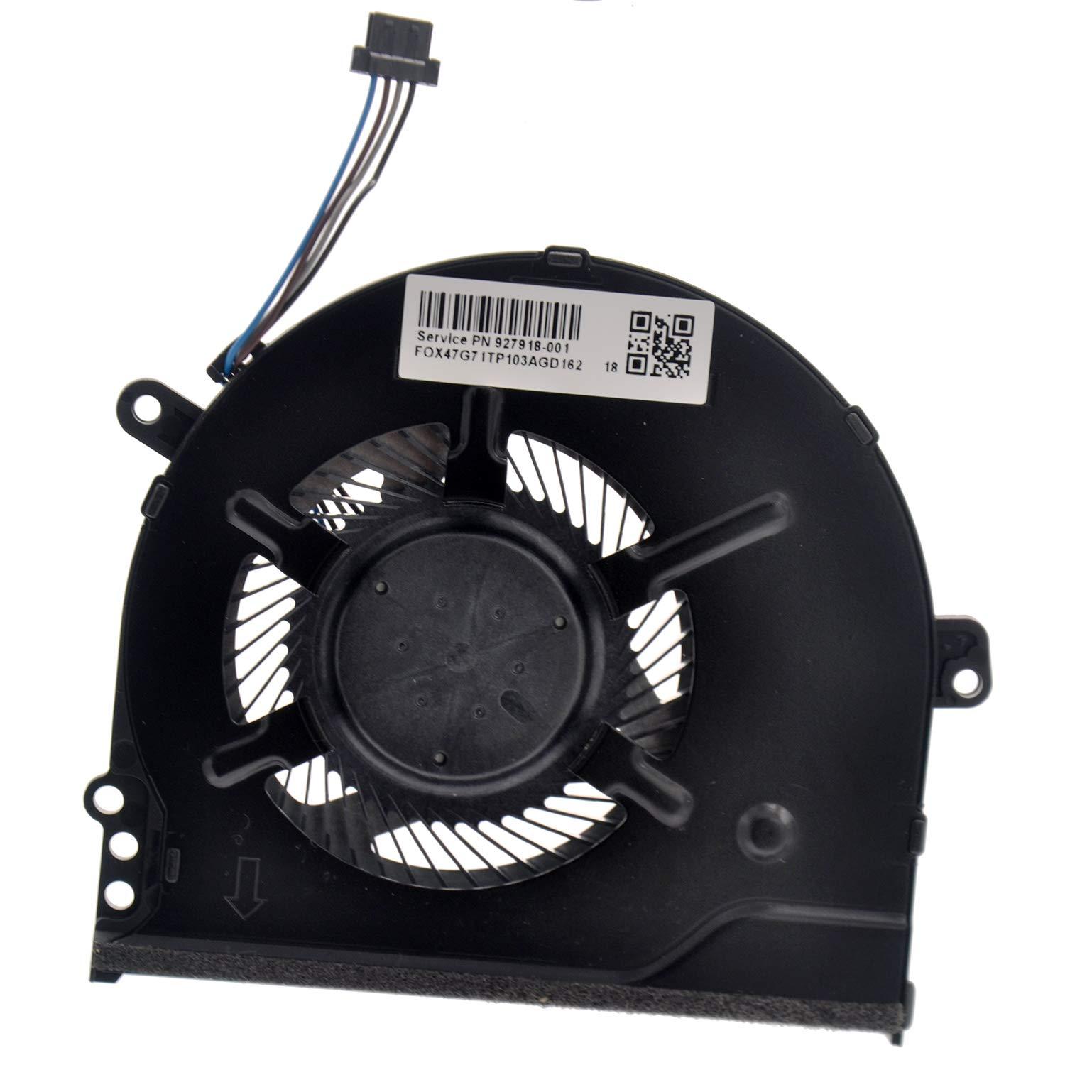 Deal4GO Deal4GO CPU Cooling Fan 927918-001 Replacement for HP 15-CC 15-CK 14-BP 14-BK 15T-CC 14-BP 15-CC123CL 15-CK069TX 14-BK069SA