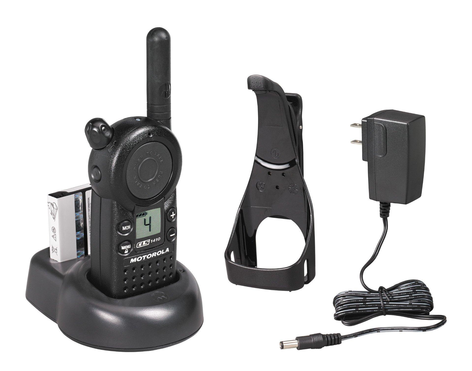 Motorola Solutions Motorola Solutions CLS1410 6-Pack Two-Way Radio Analog 4 Channels UHF 459.5-469.5MHz