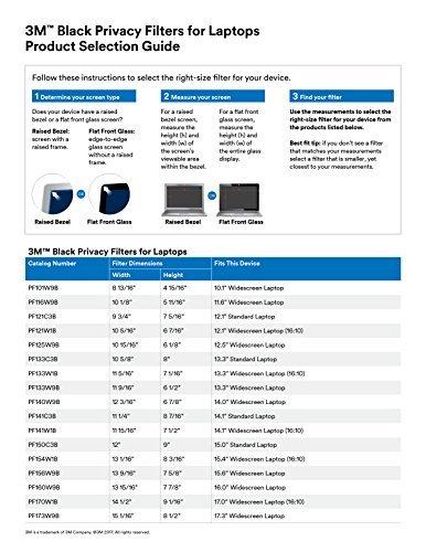 3M 3M Privacy Filter for 12.1 in. Standard Laptop, PF121C3B