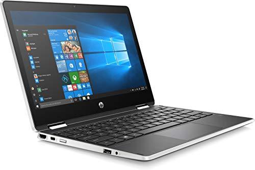 HP HP - Pavilion x360 2-in-1 11.6" Touch-Screen Laptop - Intel Pentium - 4GB Memory - 128GB Solid State Drive - Ash Silver Keyboard Frame, Natural Silver