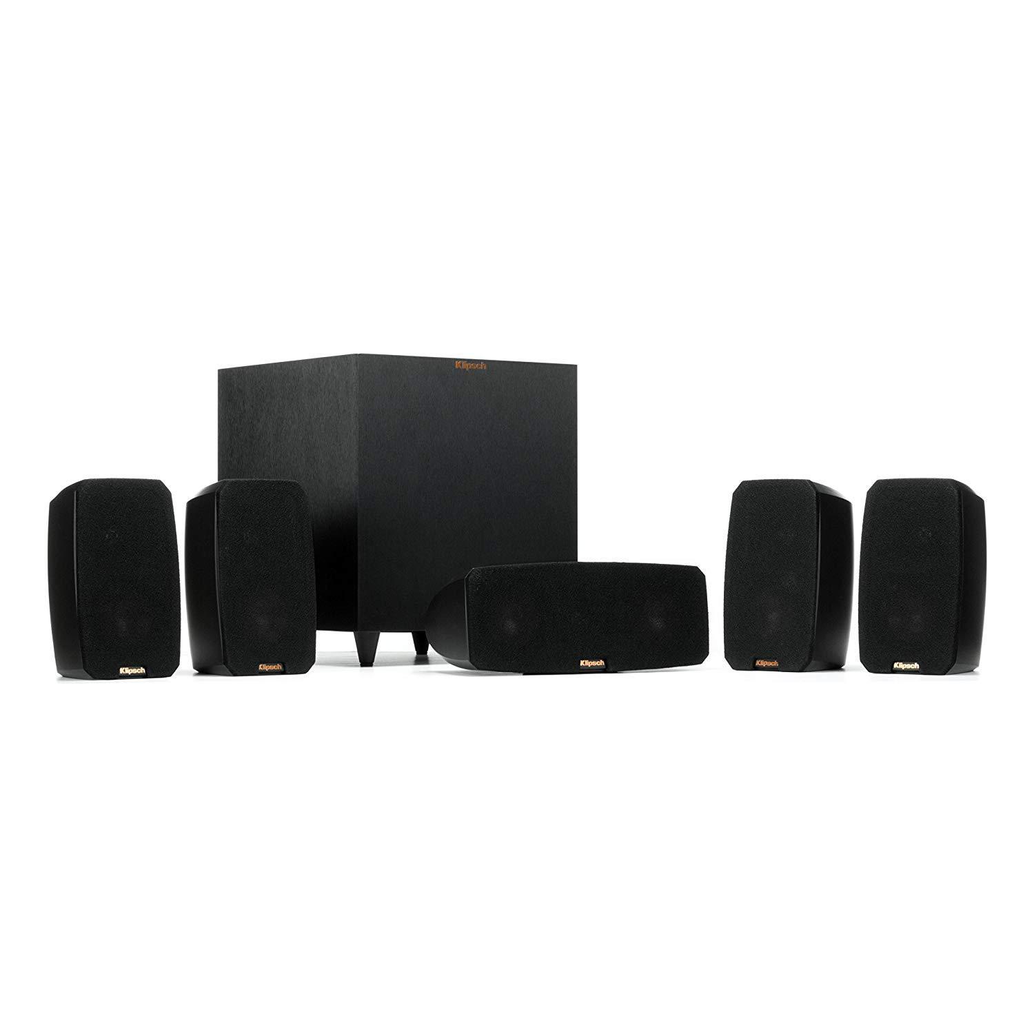 Klipsch Klipsch Black Reference Theater Pack 5.1 Surround Sound System
