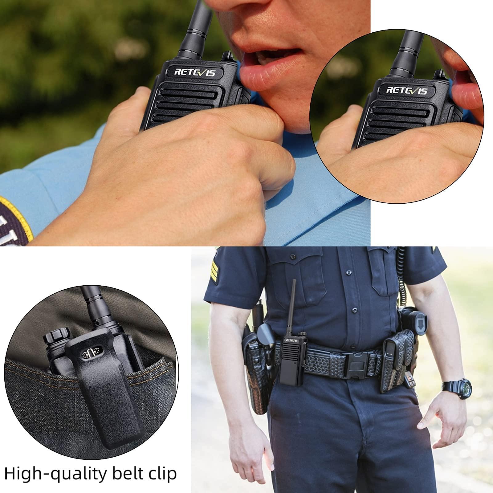Retevis Retevis RT47 Waterproof Walkie Talkies for Adults,Long Range Two Way Radio,License-Free,Lightweight,Commercial 2 Way Radio for Manufacturing (6 Pack)