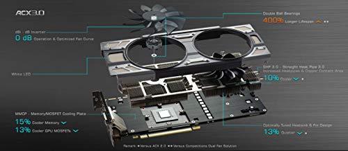 EVGA EVGA GeForce GTX 1070 SC GAMING ACX 3.0 Black Version, 8GB GDDR5 LED, DX12 OSD Support (PXOC) 08G-P4-5173-KR