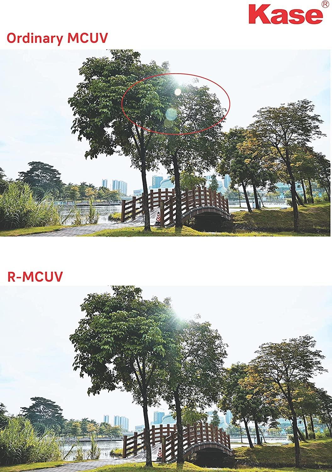 Kase KASE 72mm R-MCUV Screw-in Filter Anti-Ghosting Anti-Flare Low Reflection Optical Glass