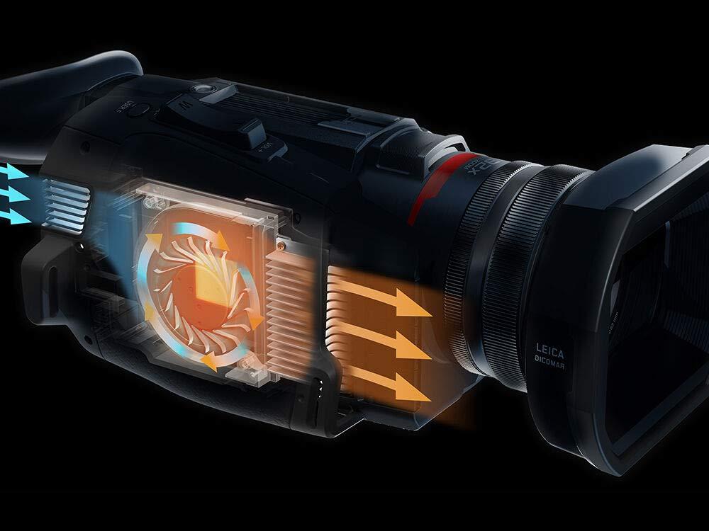 Panasonic Panasonic HC-X1500 4K Professional Camcorder with 24x Optical Zoom, WiFi HD Live Streaming W/Soft Case + Sandisk Extreme Pro 64GB Card + Clean and Care Set + More - Starter Bundle