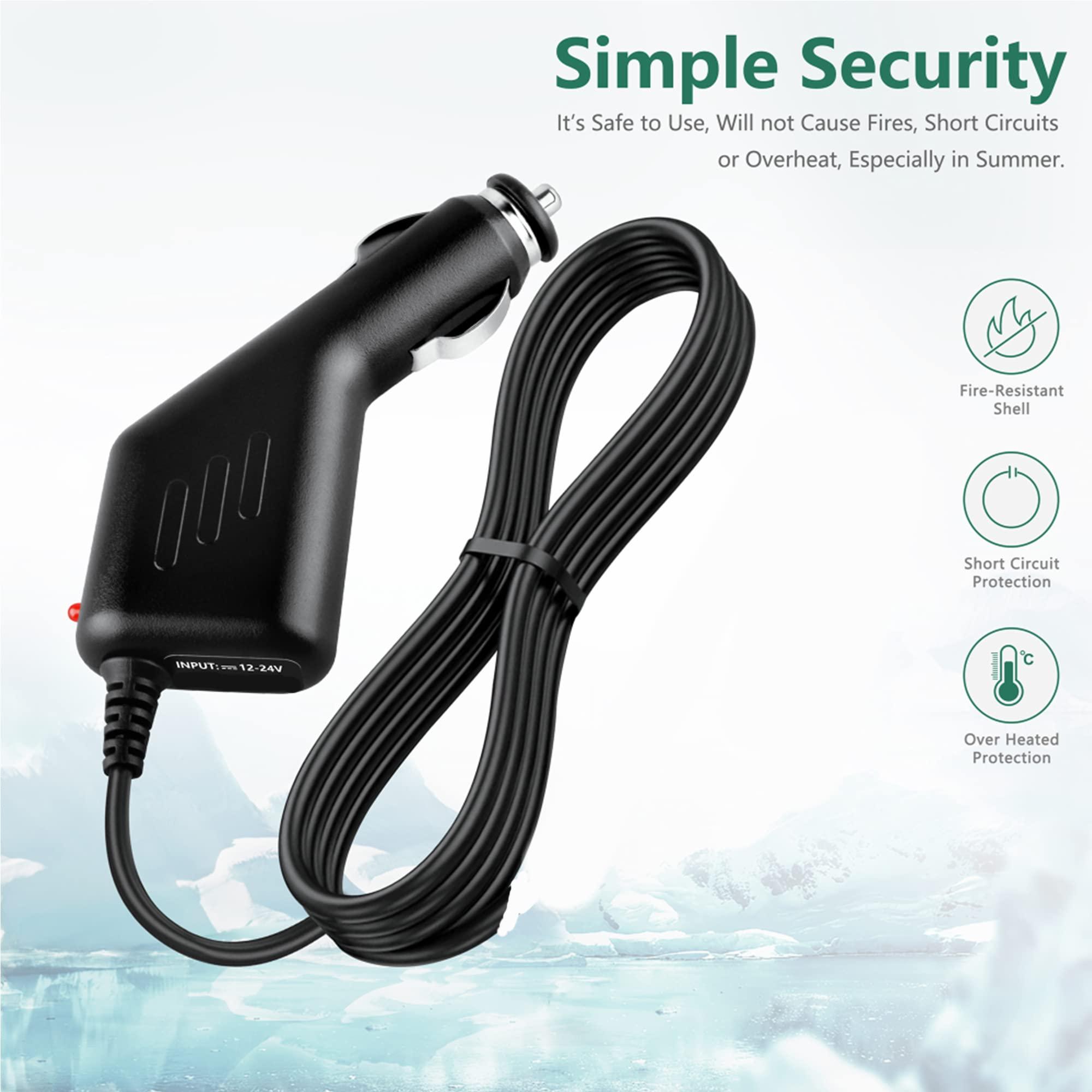 SLLEA SLLEA 5V 2A Car Vehicle Power Charger Adapter for Kids Tablet Nabi 2 II NABI2-NV7A