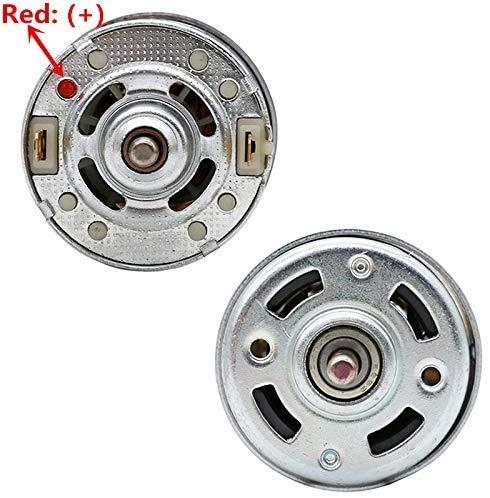 Pulyyds 775 DC Motor DC 24V Max 20000RPM Ball Bearing Large Torque High Power Low Noise Gear Motor Electronic Component Motorwith Bracket