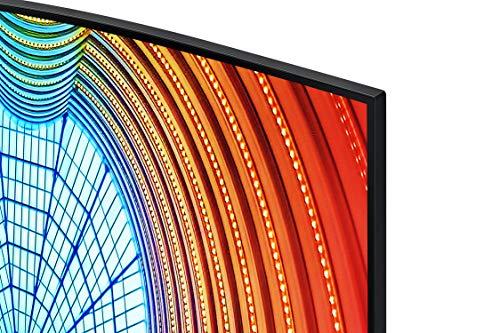 SAMSUNG SAMSUNG 34” S65UA Series Computer Monitor, Ultrawide QHD Screen, HDR10, 100Hz, Curved, USB- C, Adjustable Stand, Intelligent Eye Care, LS34A650UXNXGO, Black