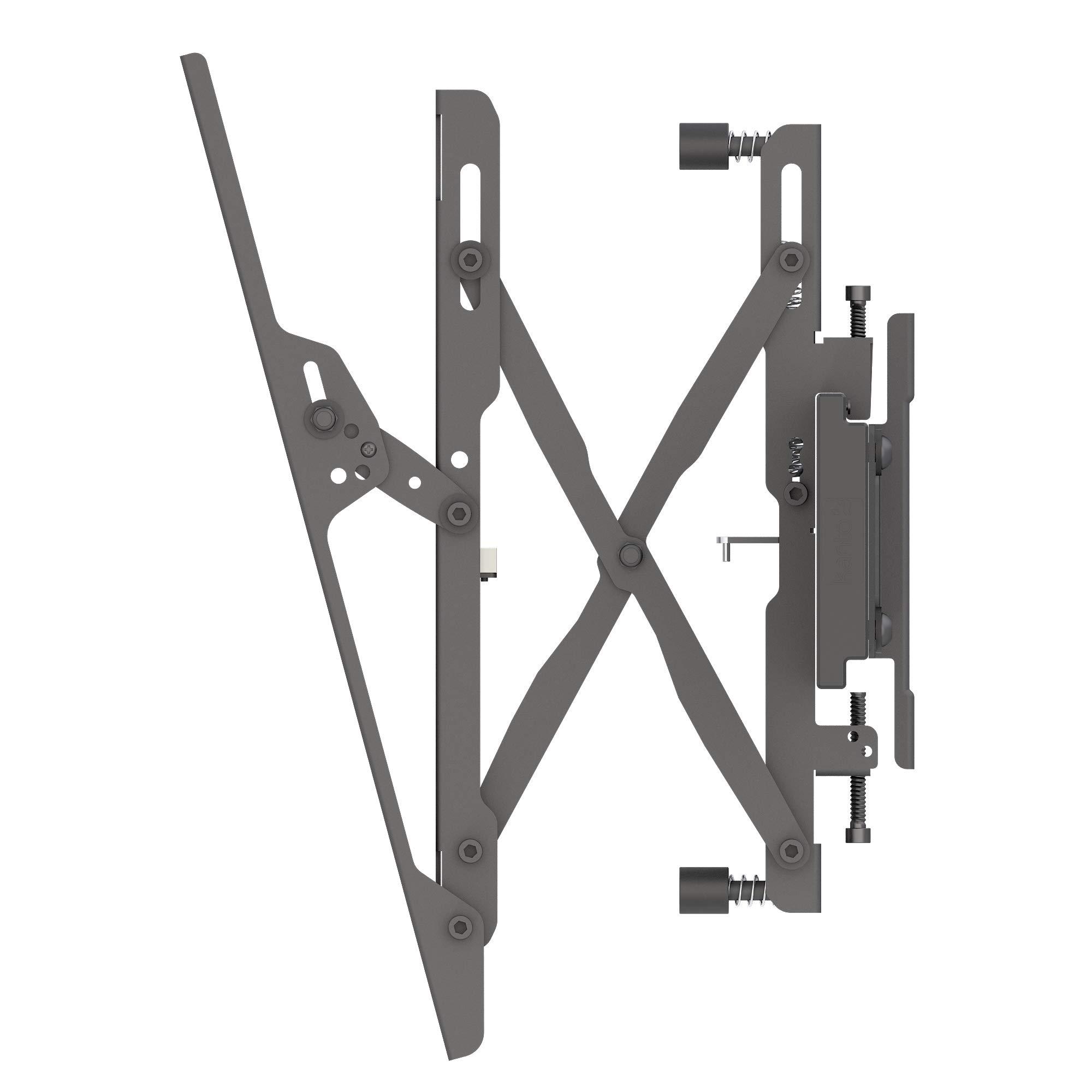 Kanto Kanto MBW31PT Digital Signage Menu Board Wall Mount System with Pop-Out and Tilting Arms for 40-Inch to 60-Inch TVs | Precision Leveling for Perfect TV Alignment | 3 TVs | Black