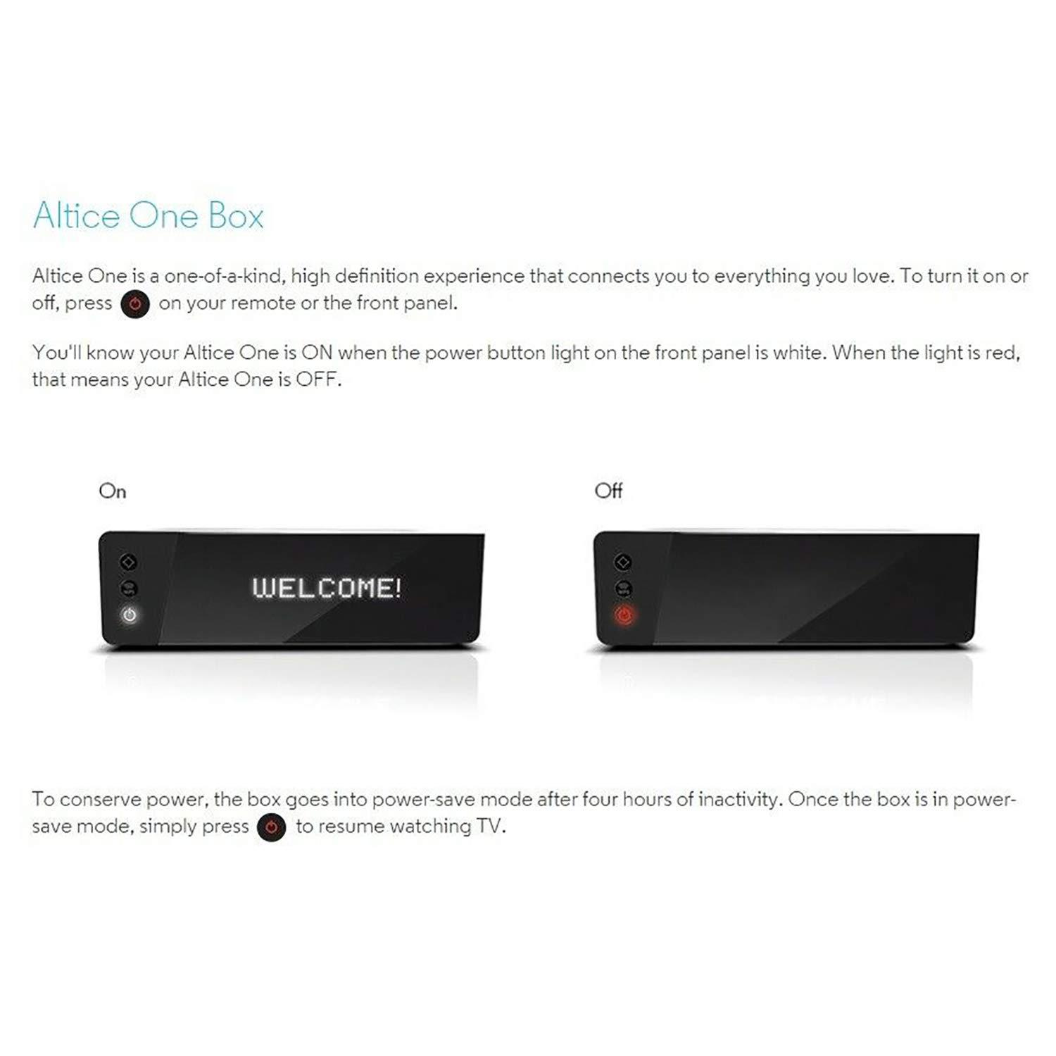 Altice ALTICE Remote Control with Bluetooth, Speech, and Netflix Button Batteries Included