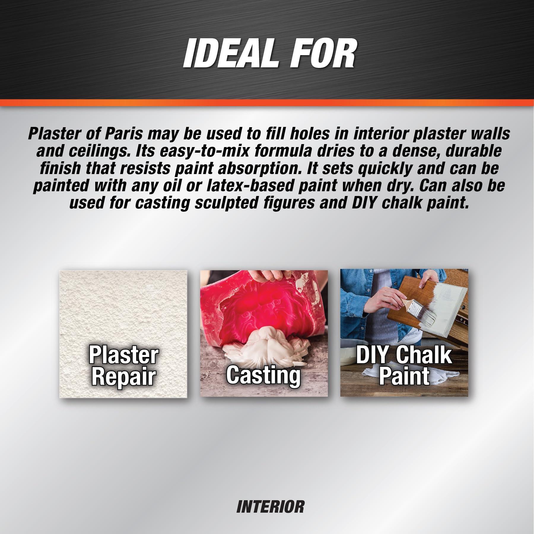 DAP Dap 10308 4-Pound Interior Plaster of Paris , White